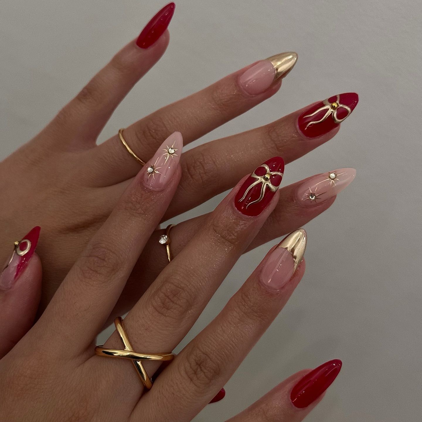 24Pcs Retro Wine Red French Al - Nail Art Simple review and price