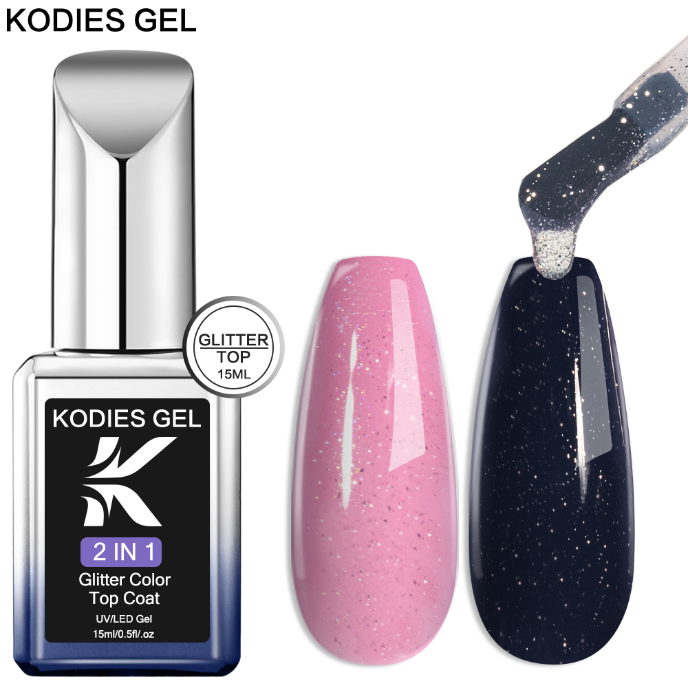 KODIES GEL Starlight Top Coat  - Nail Art Chrome review and price