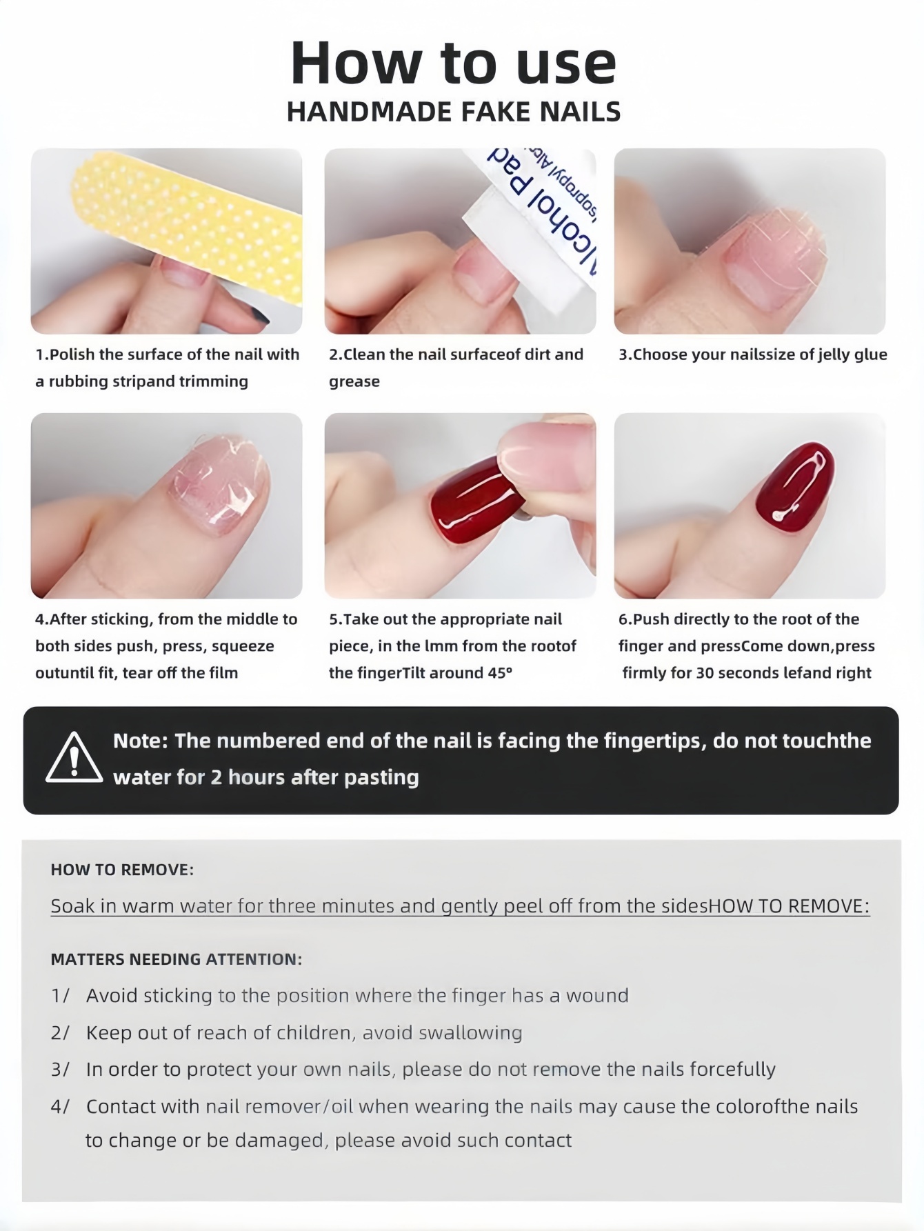 10 Short Square and Round Nail - Nail Art Simple review and price