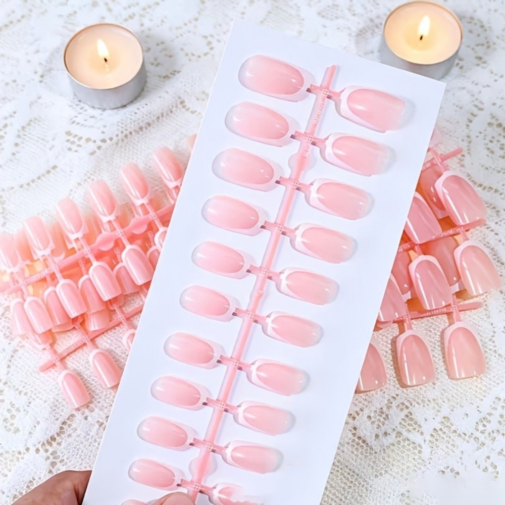 120PCS Short Square French Tip - Nail Art French Nails review and price