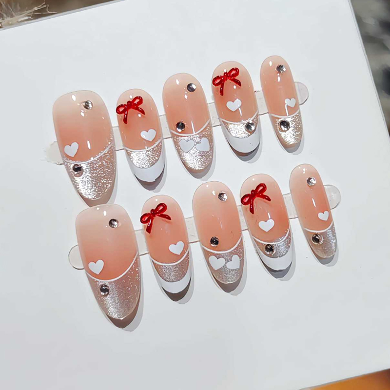 10Pcs French Sweet Cool Spicy  - Nail Art French Nails review and price
