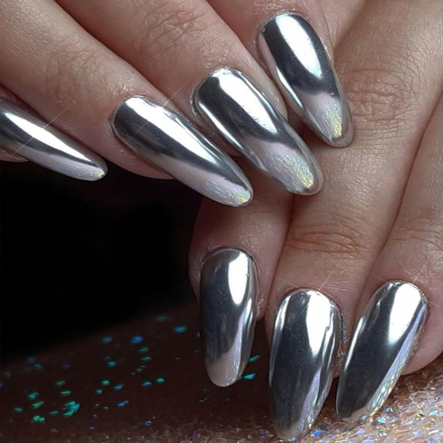 Mirror Metal Gel Nail Polish w - Nail Art Chrome review and price