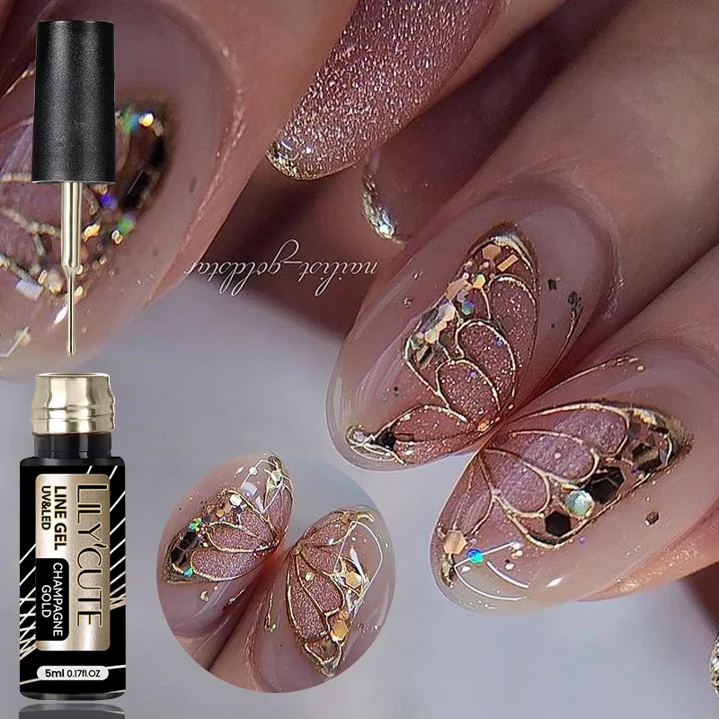 LILYCUTE 5ml Super Bright Meta - Nail Art Chrome review and price