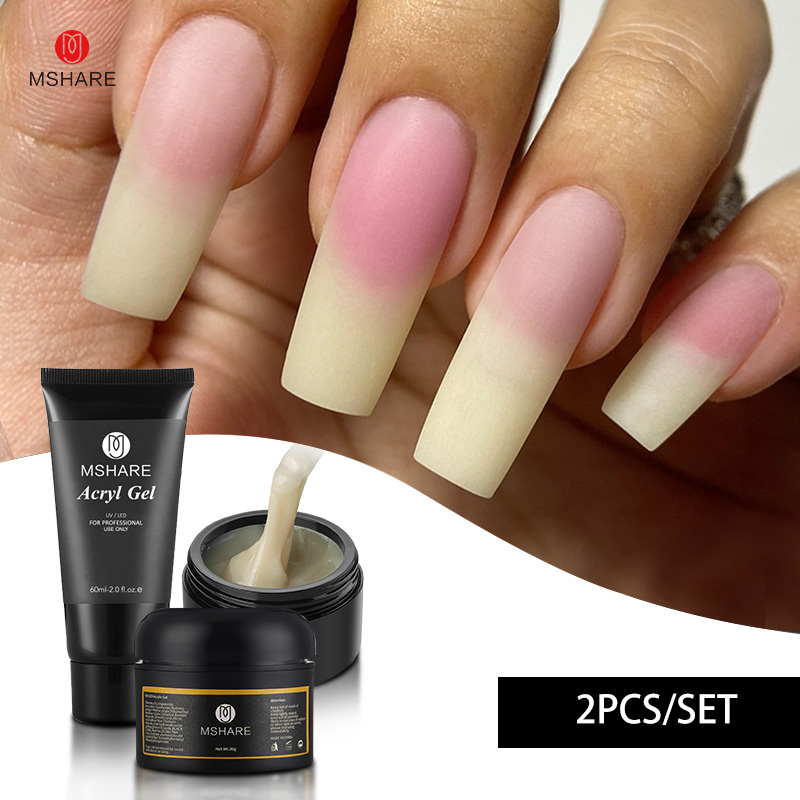 MSHARE 2pcs/set 30g/60g Natura - Polygel Nail Kit review and price